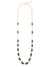 Rita Resin & Paperclip Link Long Necklace