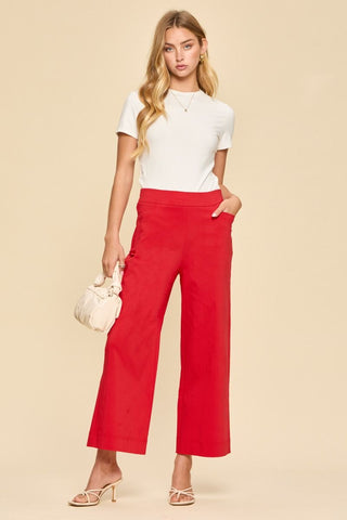 Dear Scarlett Wide Leg Crop