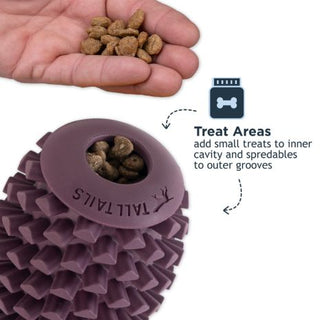 Rubber Pinecone Reward Dog Toy