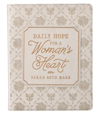 Daily Hope for Woman's Heart Faux Leather