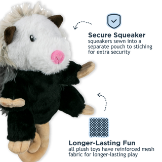 Rope Body Possum Dog Toy