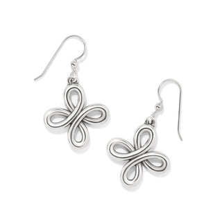 Interlok Curve French Wire Earring