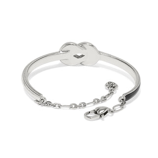 Brighton Interlok Harmony Black Bar Bracelet