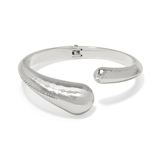 Brighton Nile Silver Open Hinge Bracelet