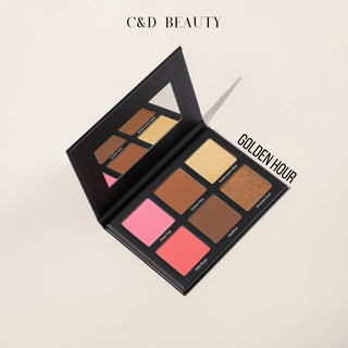 C&D Beauty Radiance Trio Palette