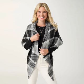 Soren Triangle Scarf - Grey