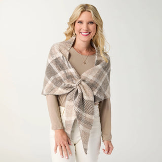 Soren Triangle Scarf - Tan