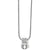 Meridian Petite Necklace silver OS