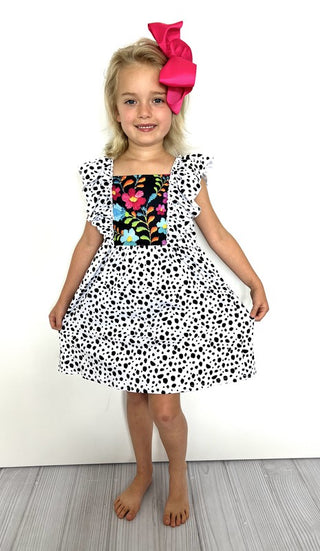 Girls Dalmation Dress