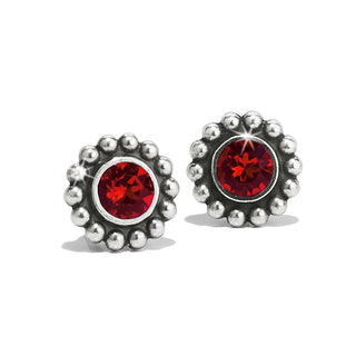 Twinkle Ruby Mini Post Earrings