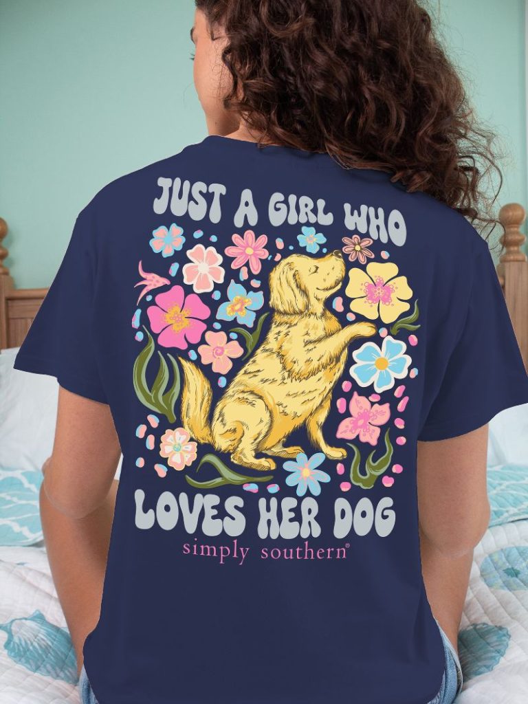 Simply Southern SS Loves Her Dog