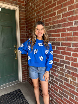 Go Team Football Sweatshirt