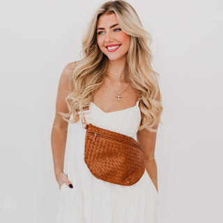 3 Sisters Stud Westlyn Woven Bum Bag