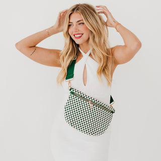3 Sisters Stud Westlyn Woven Bum Bag