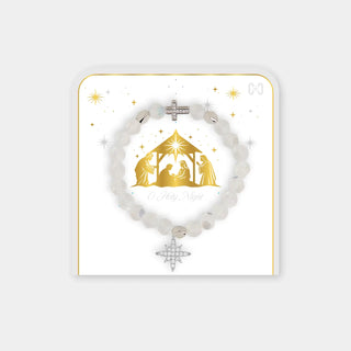 White/Silver O Holy Night Bracelet