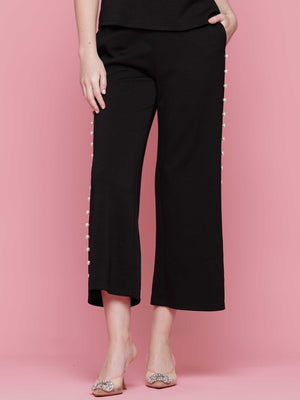 Classic Pant With Pearls