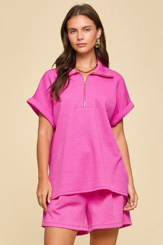Dear Scarlett Yacht Club Matching Short Set