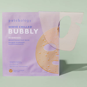 Serve Chilled Bubbly Hydrogel Face Mask