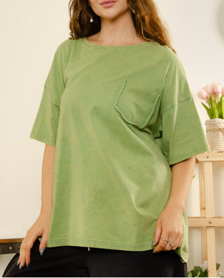 Perfectly Playful Mineral Wash Top