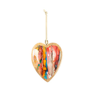 Art Lifting Heart Ornament