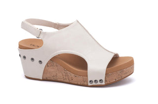 Corkys Carley Cream Wedge