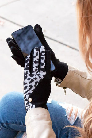 Doorbusters! Leopard Touch Gloves