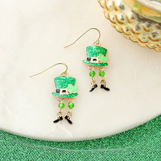 Leprechaun Hat Earrings