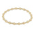 Enewton Sincerity Pattern 4mm Gold Bead Bracelet
