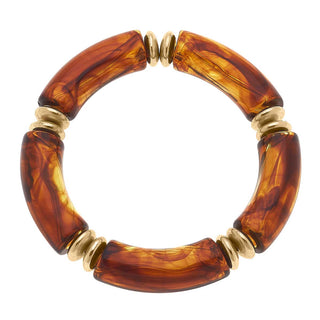 Lelani Disc Resin Stretch Bracelet