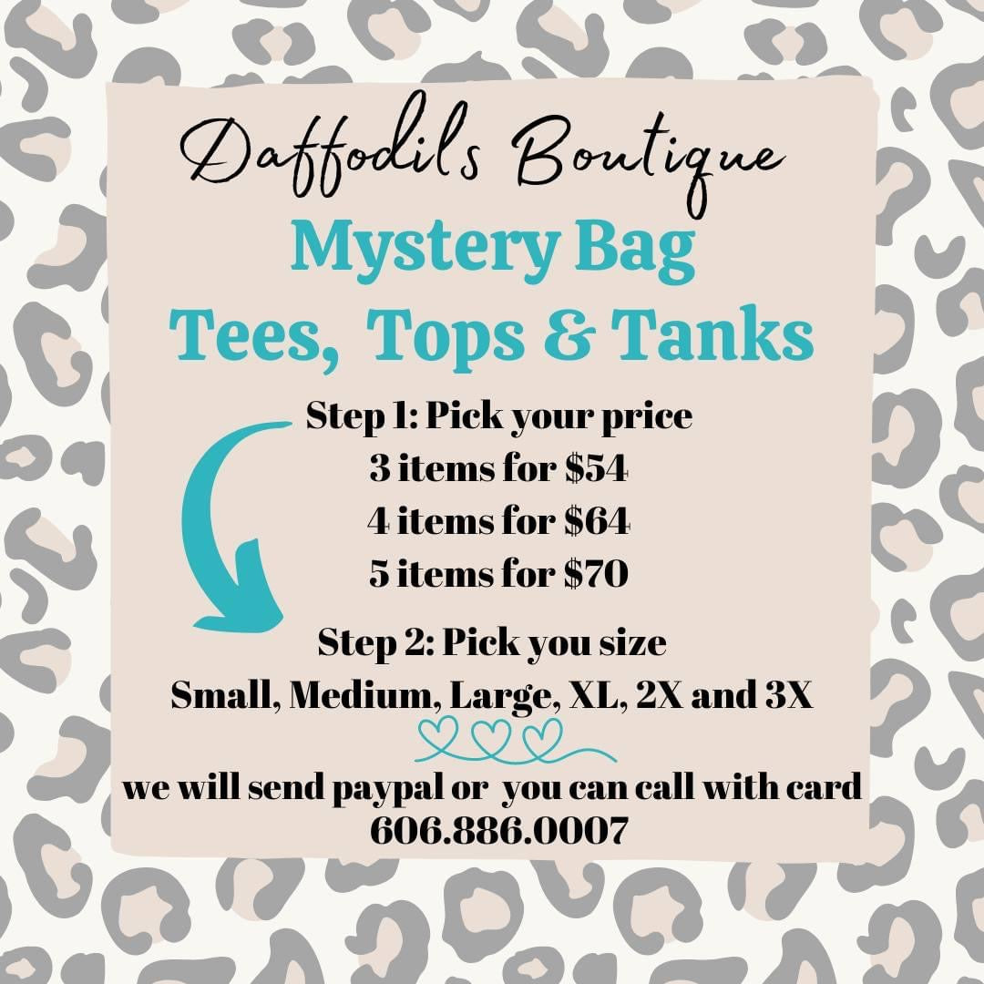 Tees, Tops & Tanks Mystery Bag