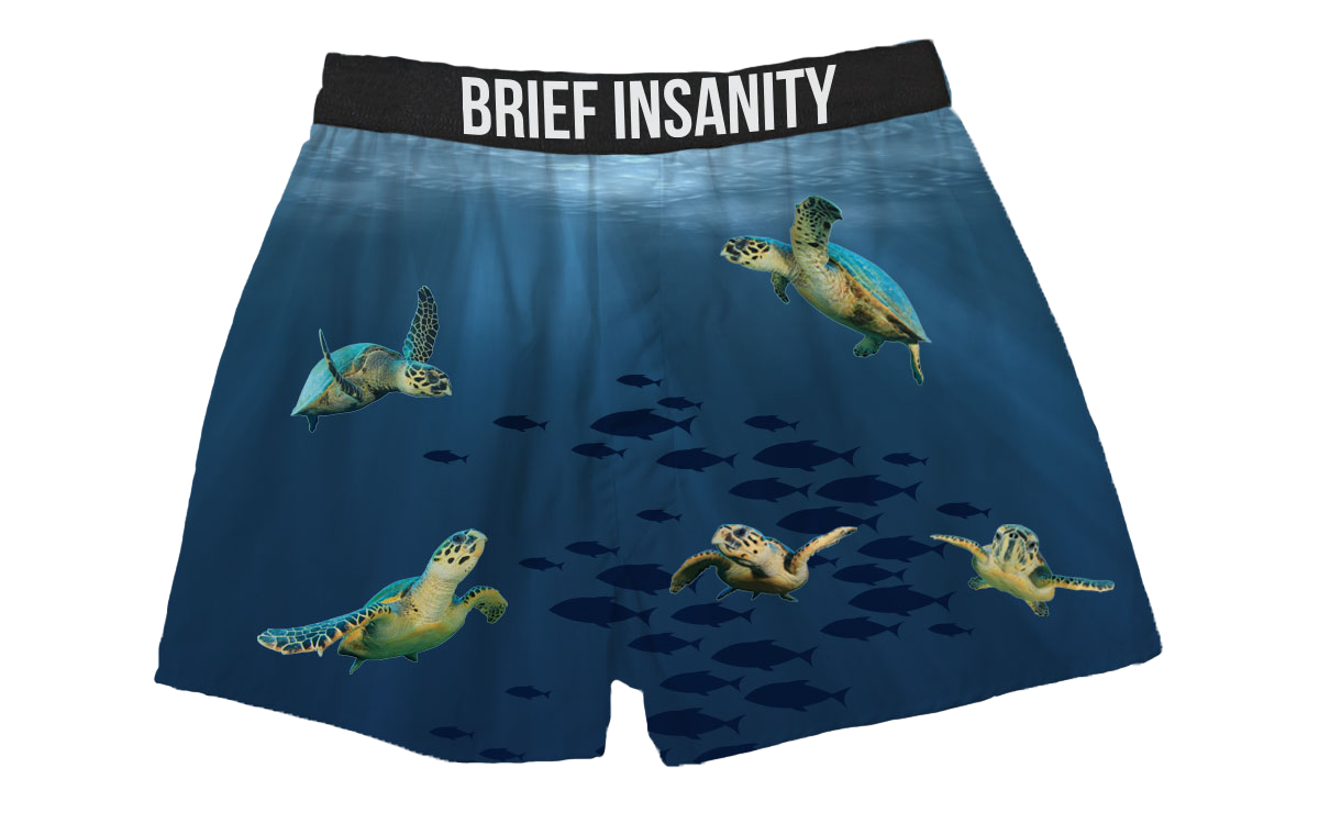 Sea Turtle Boxer Shorts