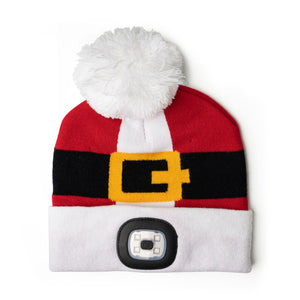 Night Scope™ Kid’s Christmas Rechargeable LED Pom Hat