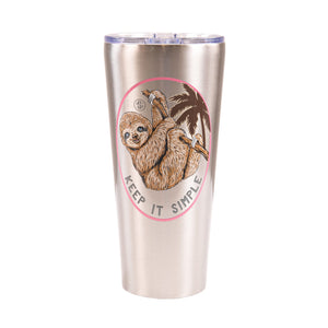 Simply Southern 30 oz Tumblers Multiple Colors Sloth