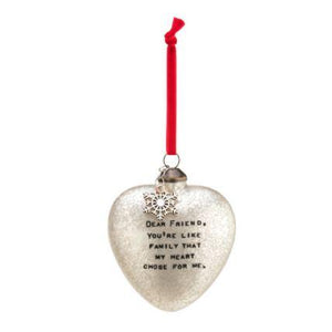 Dear You Ornament Heart