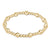Enewton Sincerity Pattern 6mm Gold Bead Bracelet