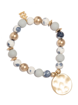 Georgie Porcelain & Resin Bead Bracelet