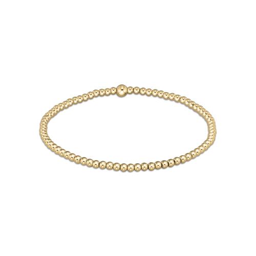 Enewton Classic Gold 2.5 mm Bead Bracelet