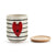 Paw Print Heart Canister - Large