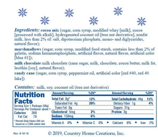 Snowman Soup Mix