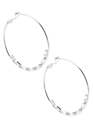 Laci Hoop With Crystals