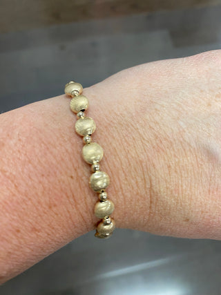 Enewton Honesty Gold Grateful 6mm Bead Bracelet