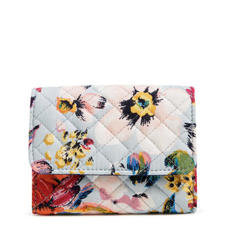 RFID Riley Compact Wallet | Sea Air Floral