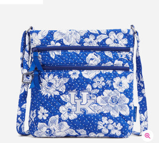 Triple Zip Hipster Royal/White Rain Garden University Of Kentucky