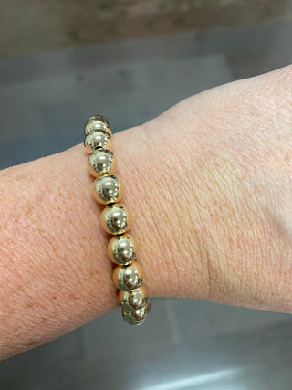 Enewton Classic Gold 8mm Bead Bracelet