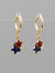 Patriotic Star Huggie Earring