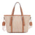 Carry Straw Tote With Guitar Strap
