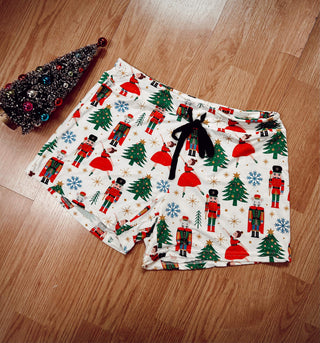 Nutcracker Pajama Shorts