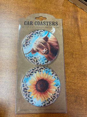 Car Coaster 2 Pack