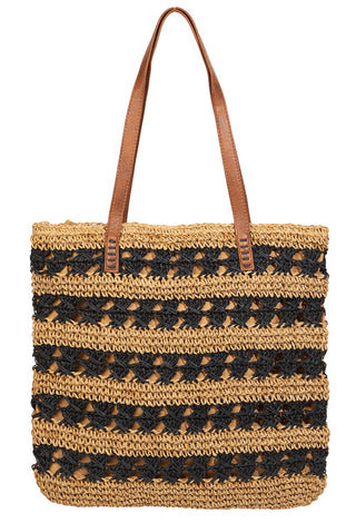 Straw Braided Tote