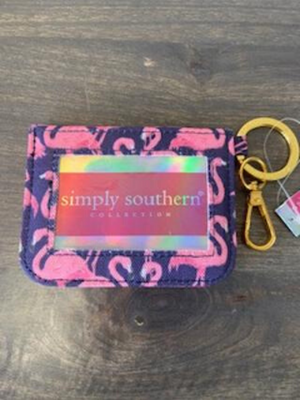 Simply Southern ID Wallet Flamingo